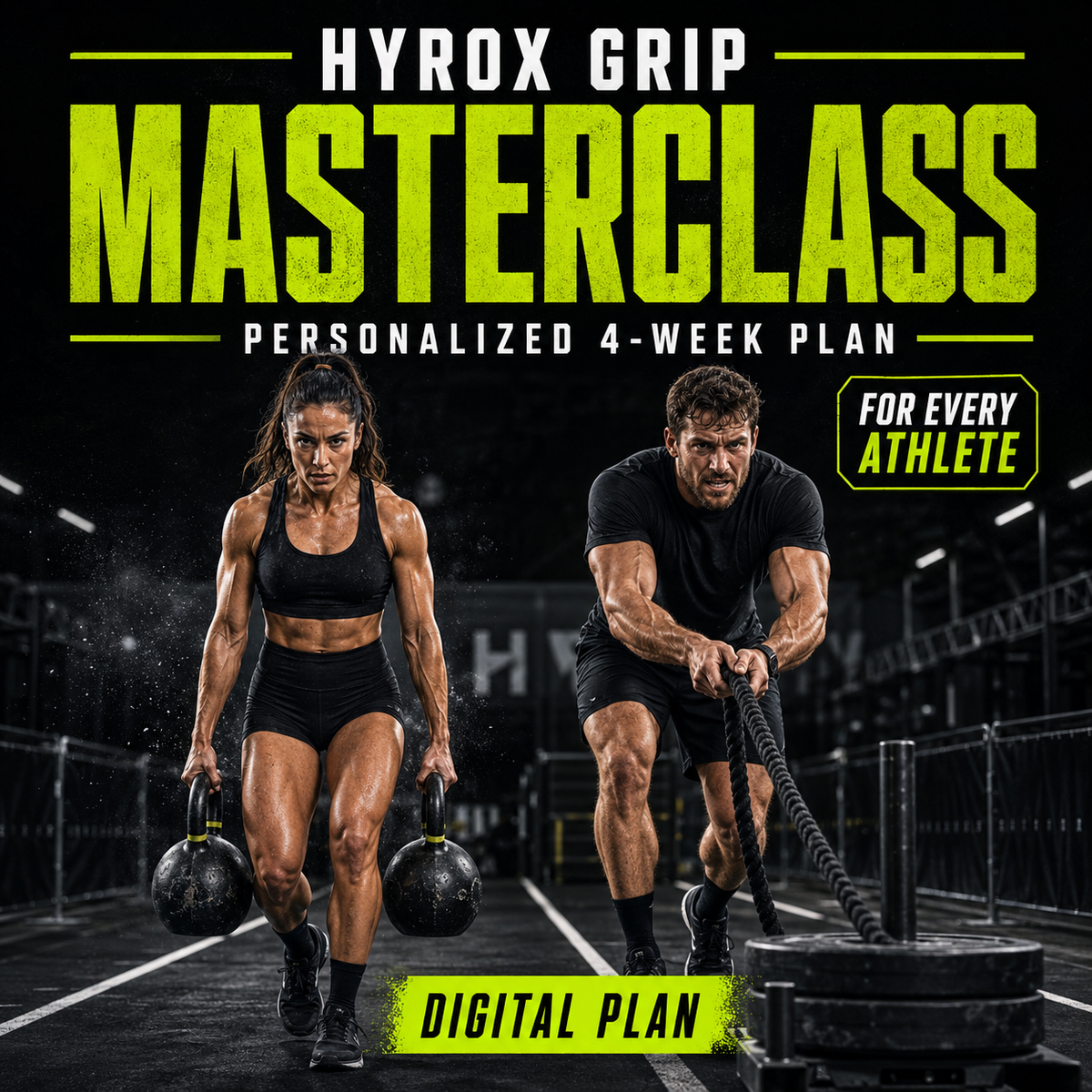 IronHybrid Hyrox Grip Masterclass personalised 4-week training plan