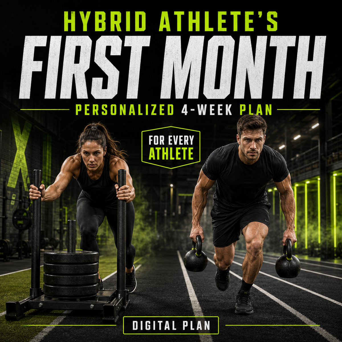 IronHybrid Hybrid Athletes First Month personalised training plan