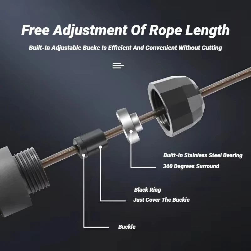 Speed Rope – Adjustable Steel Cable