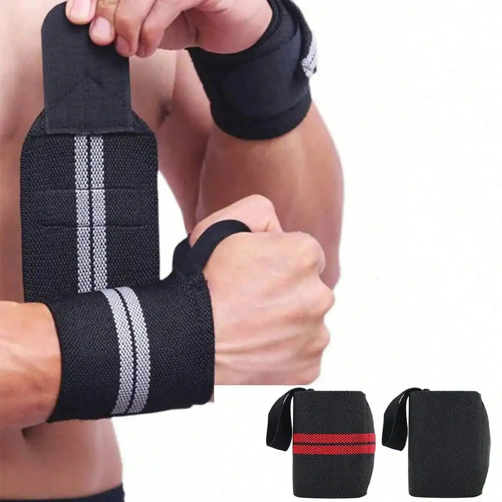 Wrist Wraps – Adjustable Weightlifting Support