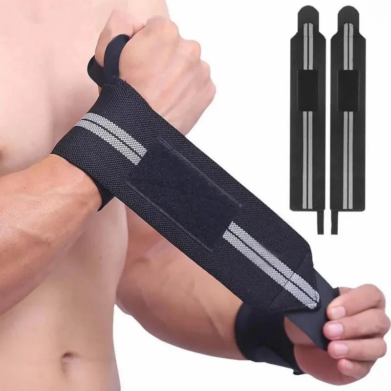 Wrist Wraps – Adjustable Weightlifting Support